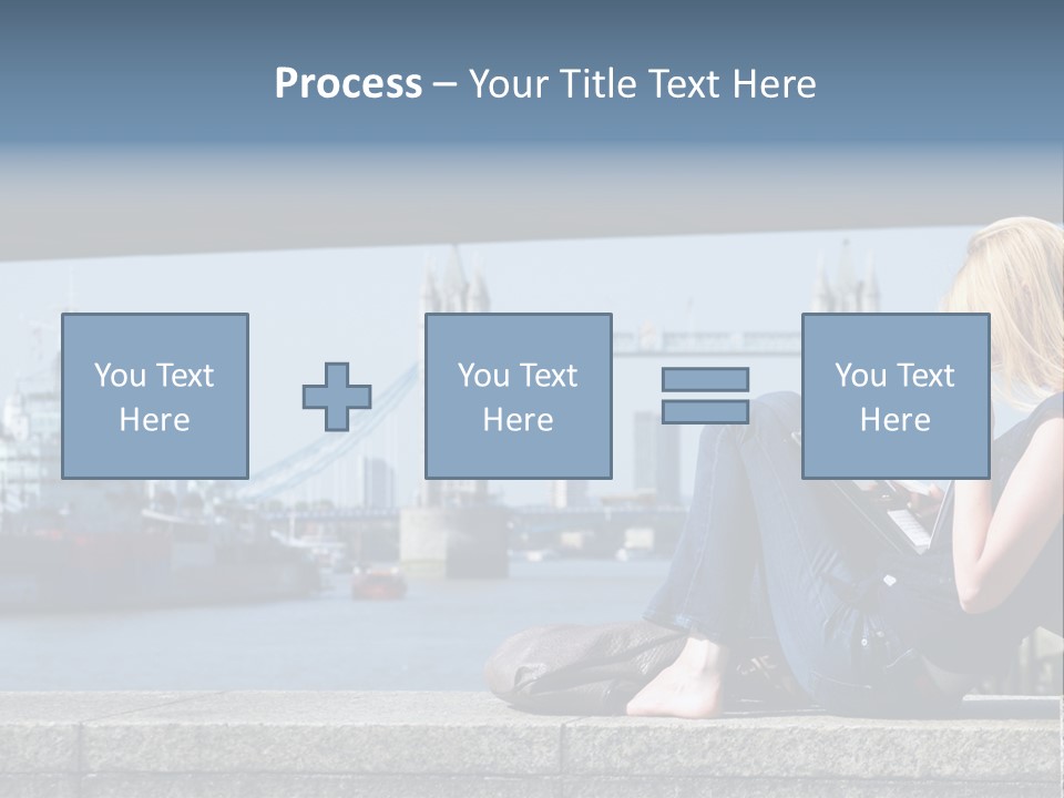 Freeze Ice Remote PowerPoint Template