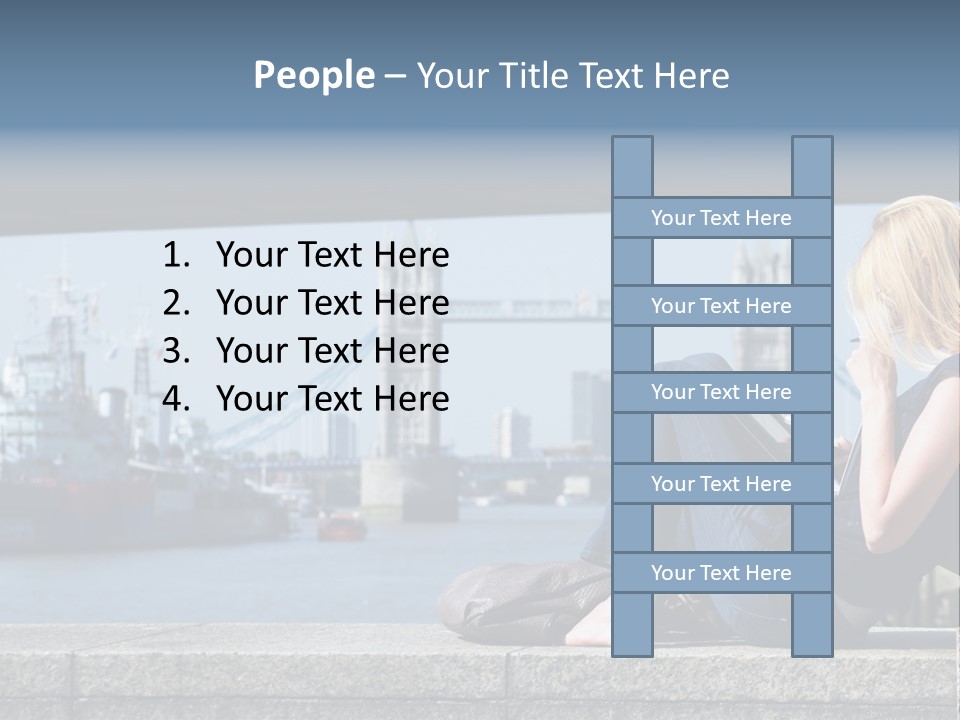 Freeze Ice Remote PowerPoint Template