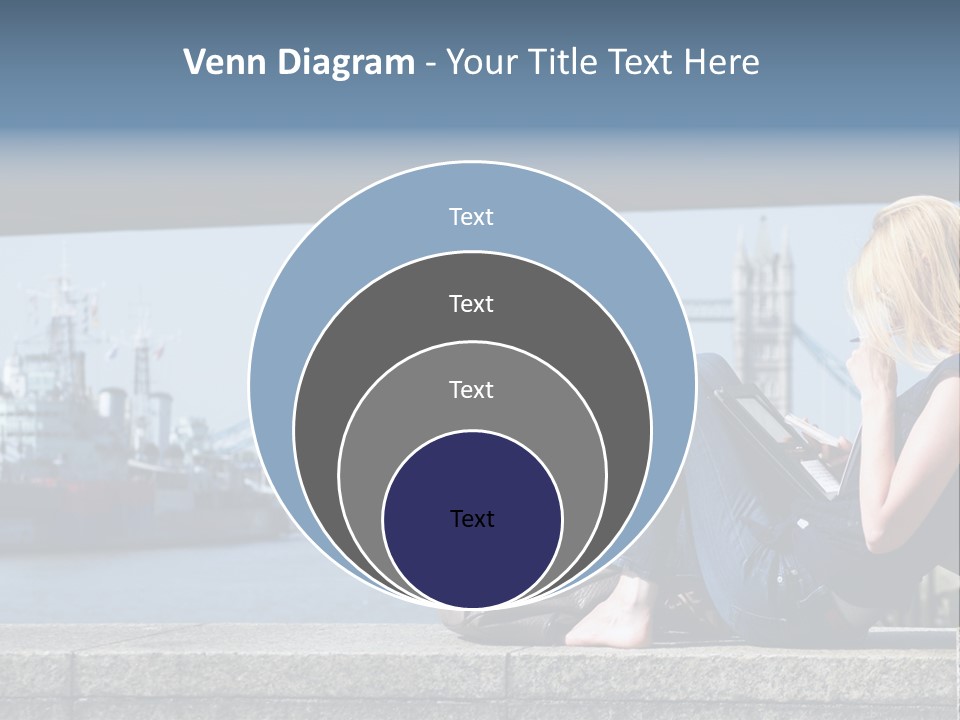 Freeze Ice Remote PowerPoint Template