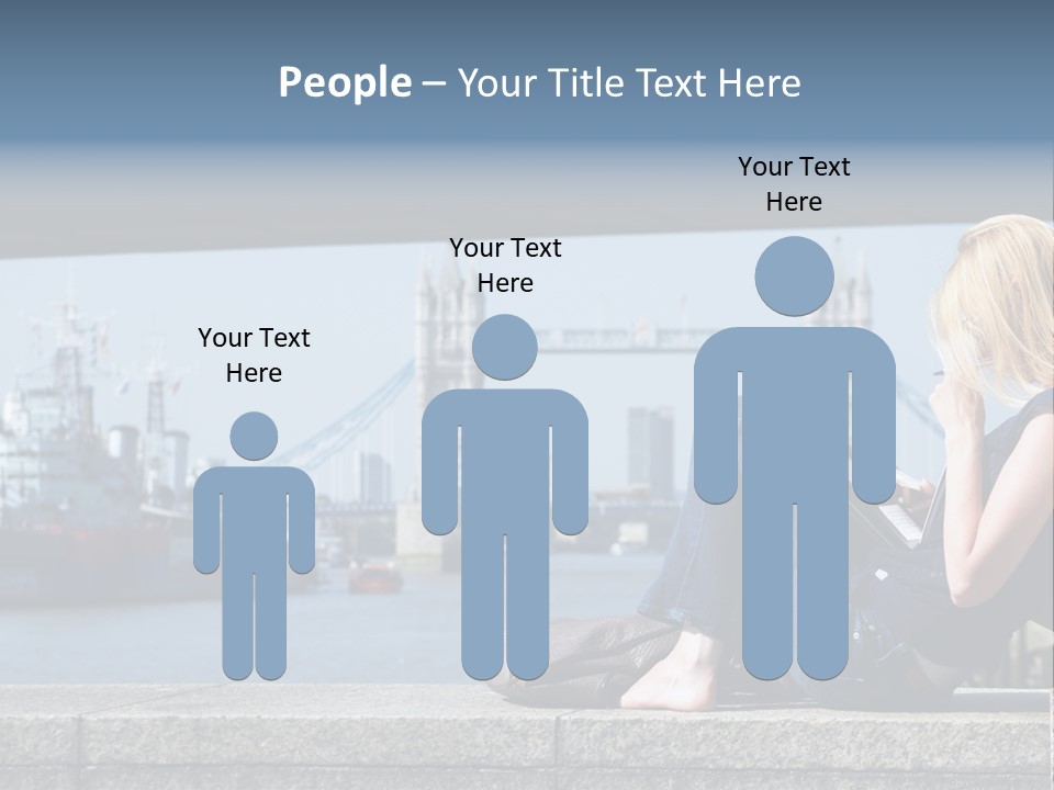 Freeze Ice Remote PowerPoint Template