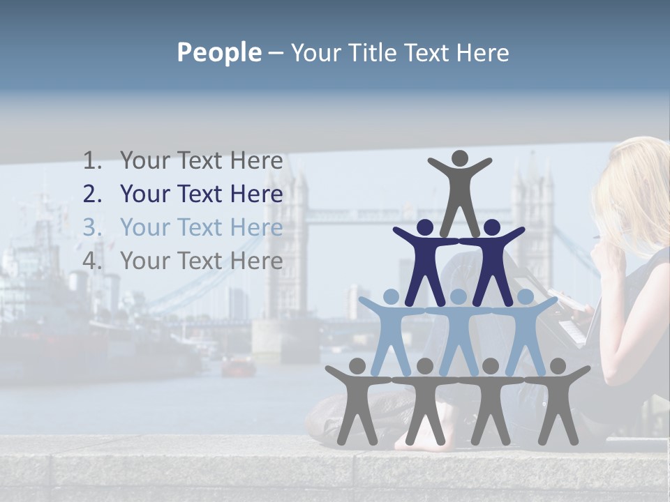 Freeze Ice Remote PowerPoint Template