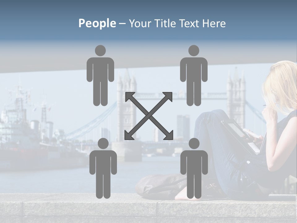 Freeze Ice Remote PowerPoint Template