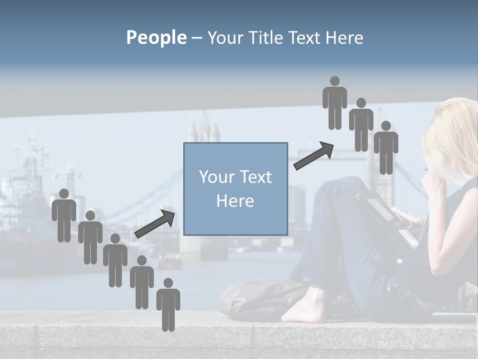 Freeze Ice Remote PowerPoint Template