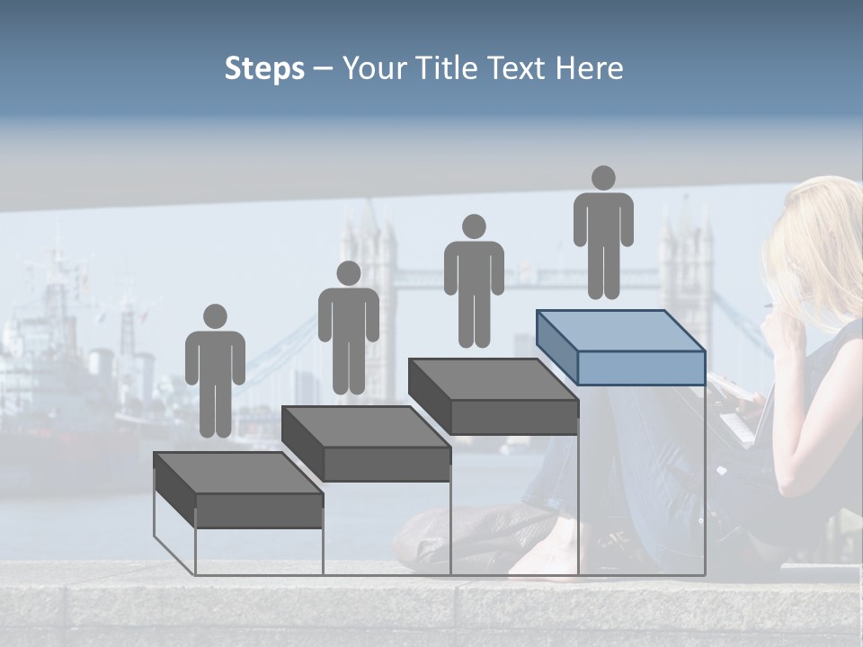 Freeze Ice Remote PowerPoint Template