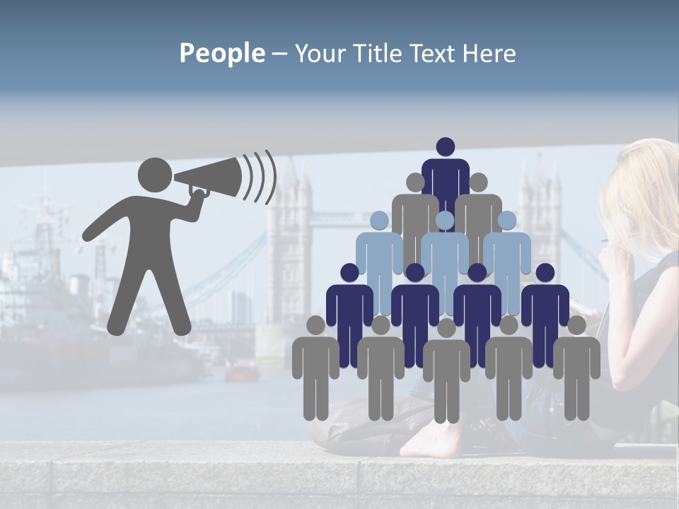 Freeze Ice Remote PowerPoint Template