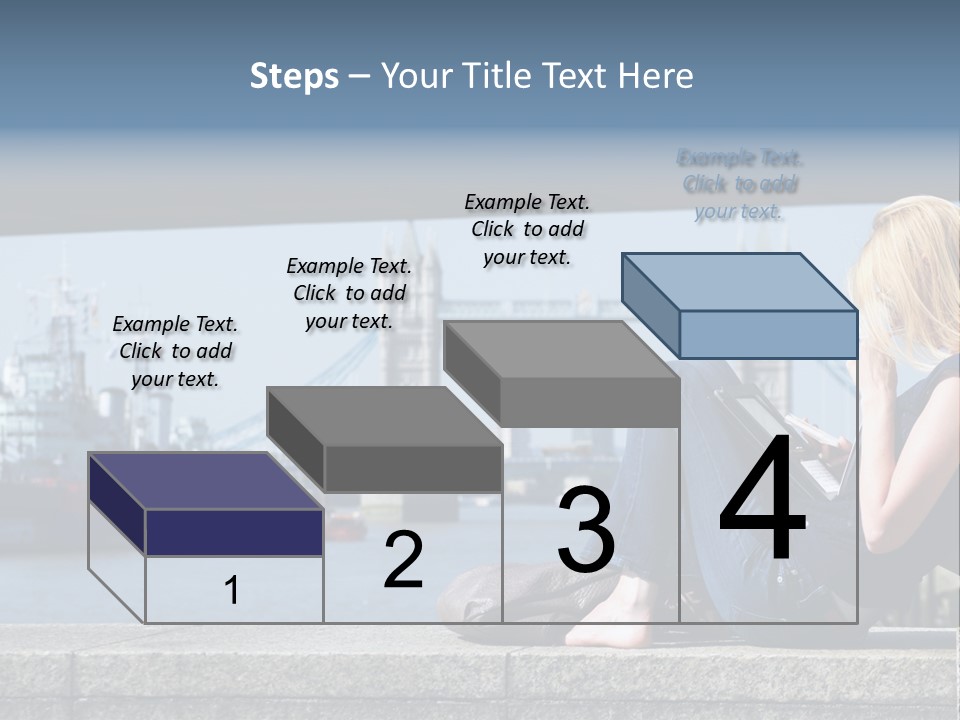 Freeze Ice Remote PowerPoint Template