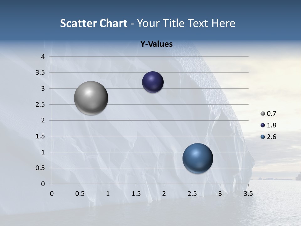 Freeze Ice Remote PowerPoint Template