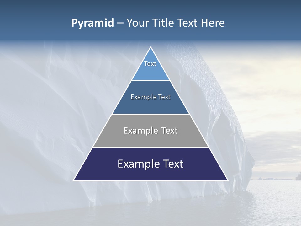 Freeze Ice Remote PowerPoint Template