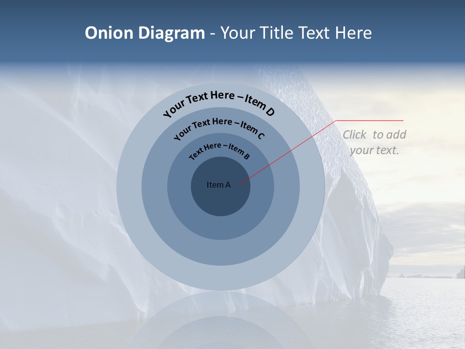Freeze Ice Remote PowerPoint Template