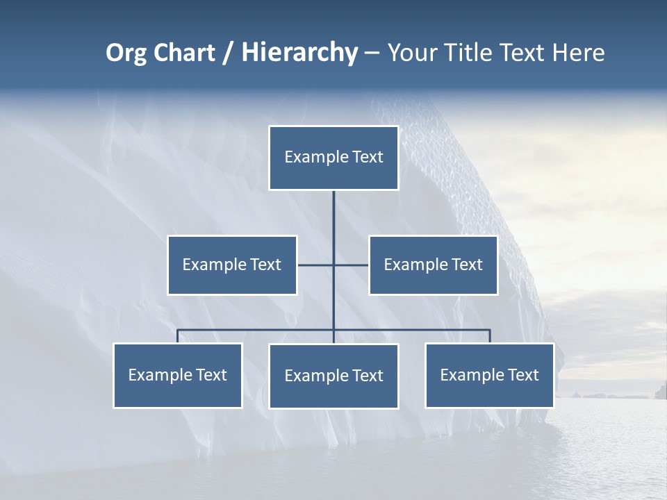 Freeze Ice Remote PowerPoint Template