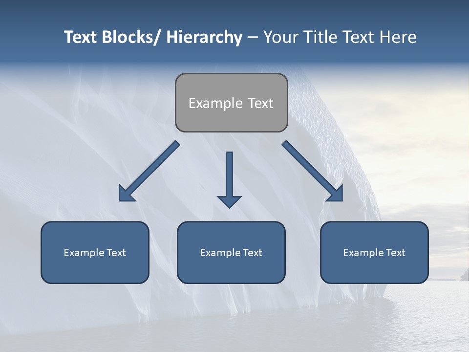 Freeze Ice Remote PowerPoint Template