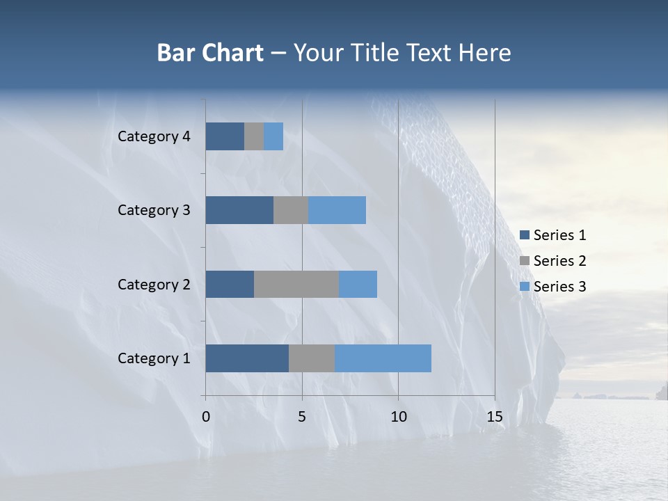 Freeze Ice Remote PowerPoint Template
