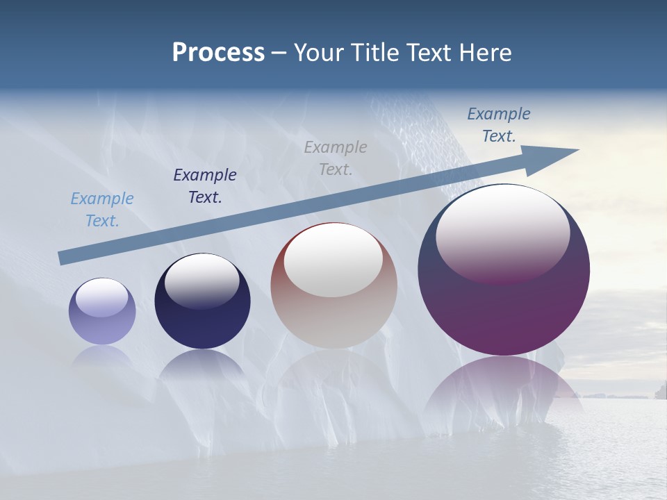 Freeze Ice Remote PowerPoint Template