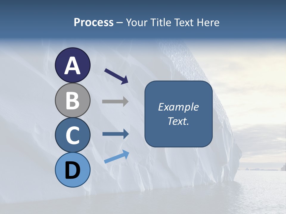 Freeze Ice Remote PowerPoint Template