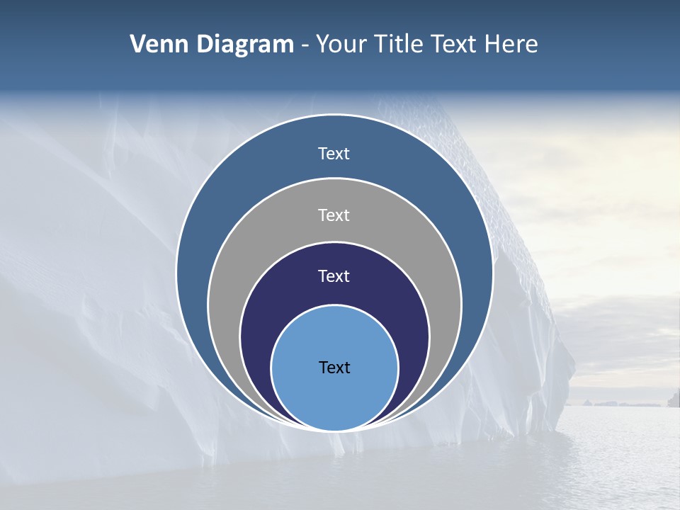 Freeze Ice Remote PowerPoint Template