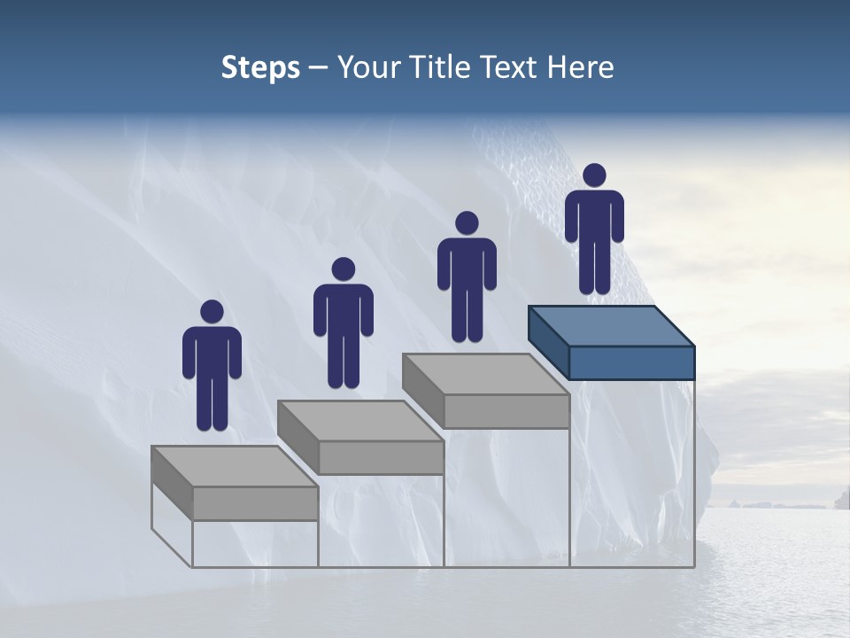 Freeze Ice Remote PowerPoint Template