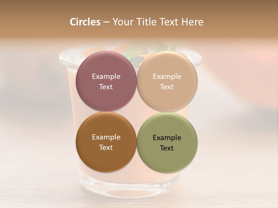 Season Garden Vector PowerPoint Template