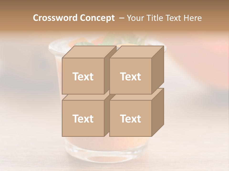 Season Garden Vector PowerPoint Template