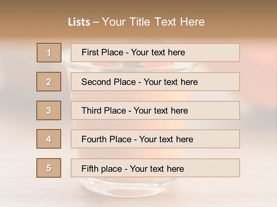 Season Garden Vector PowerPoint Template
