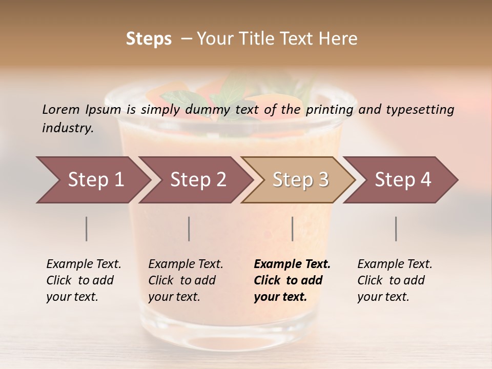 Season Garden Vector PowerPoint Template
