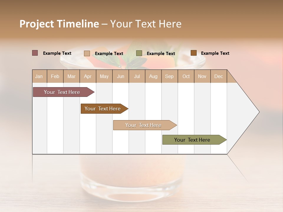 Season Garden Vector PowerPoint Template