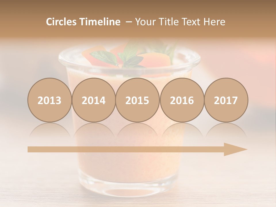 Season Garden Vector PowerPoint Template