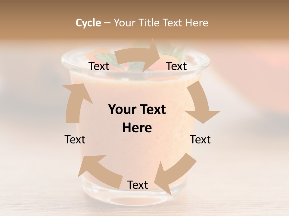 Season Garden Vector PowerPoint Template