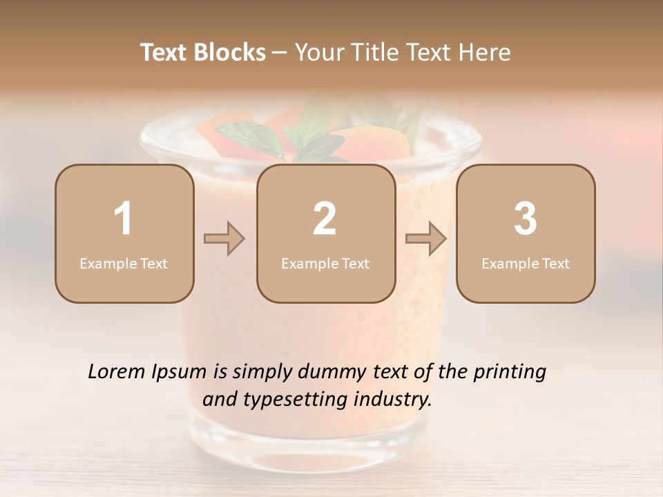 Season Garden Vector PowerPoint Template