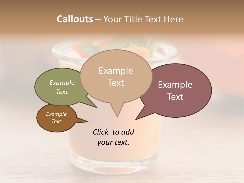 Season Garden Vector PowerPoint Template