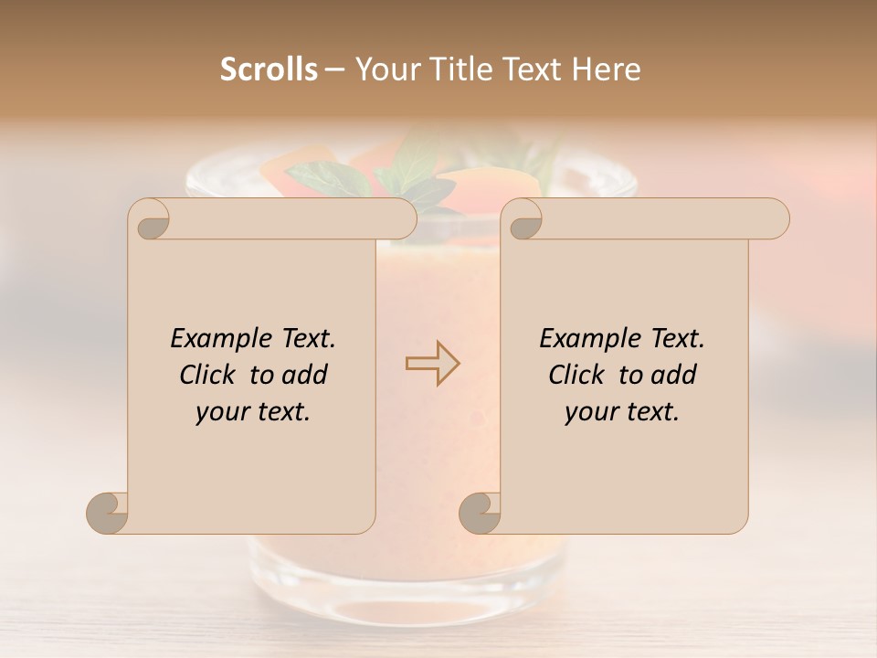Season Garden Vector PowerPoint Template