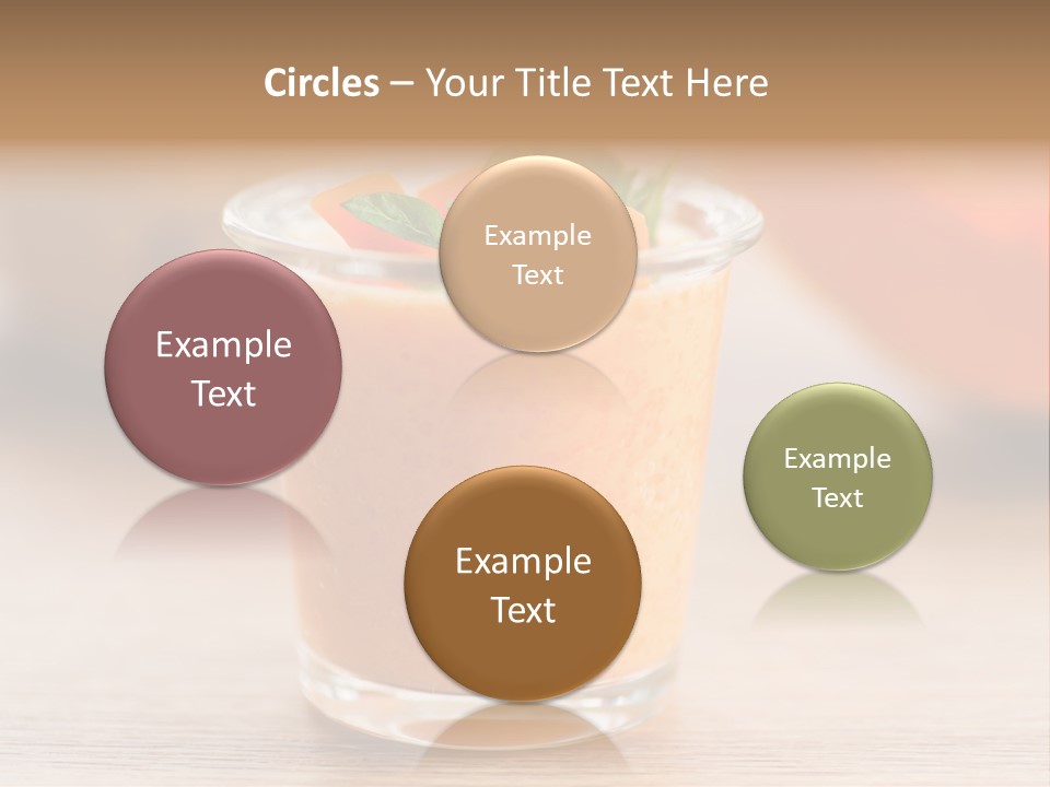 Season Garden Vector PowerPoint Template