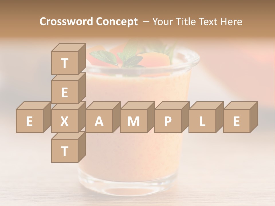 Season Garden Vector PowerPoint Template