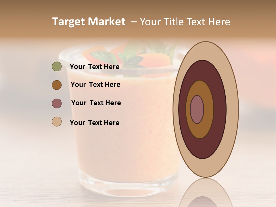 Season Garden Vector PowerPoint Template