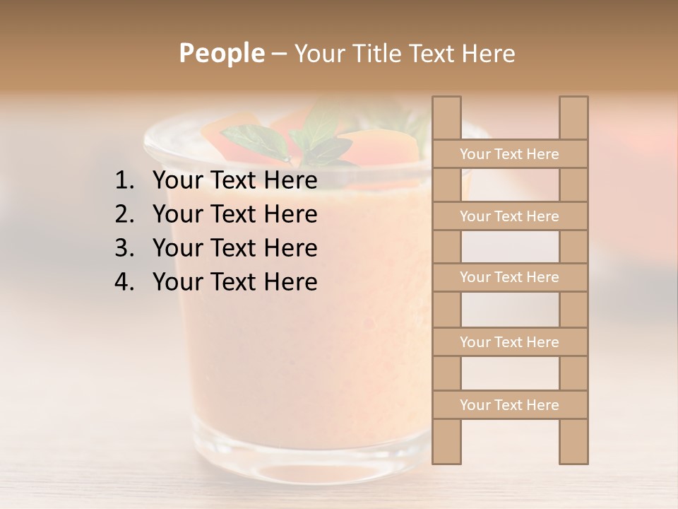 Season Garden Vector PowerPoint Template