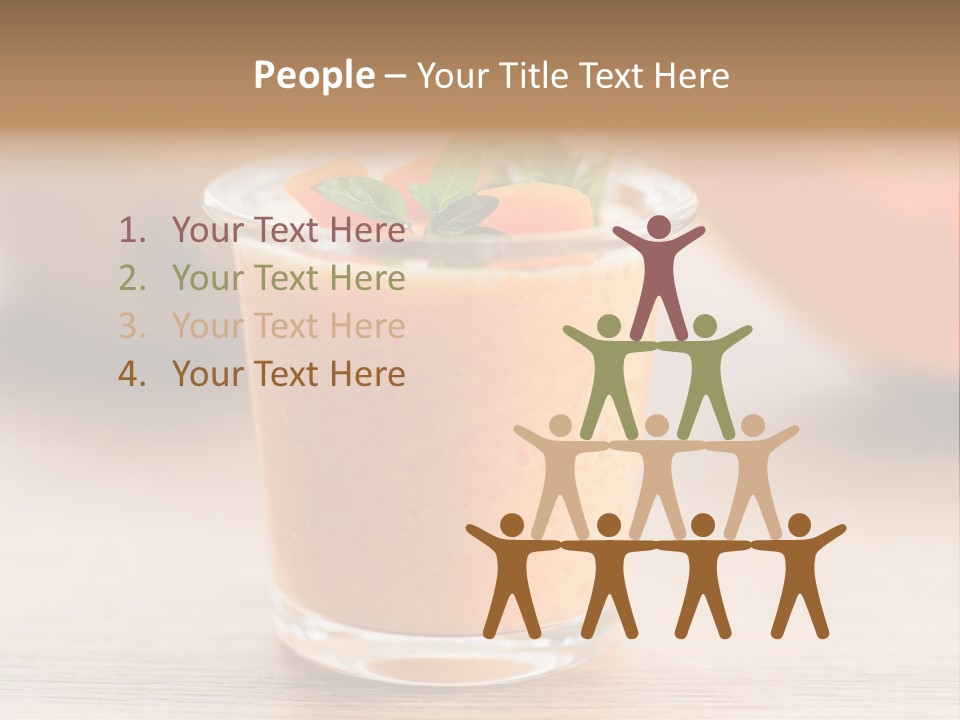 Season Garden Vector PowerPoint Template