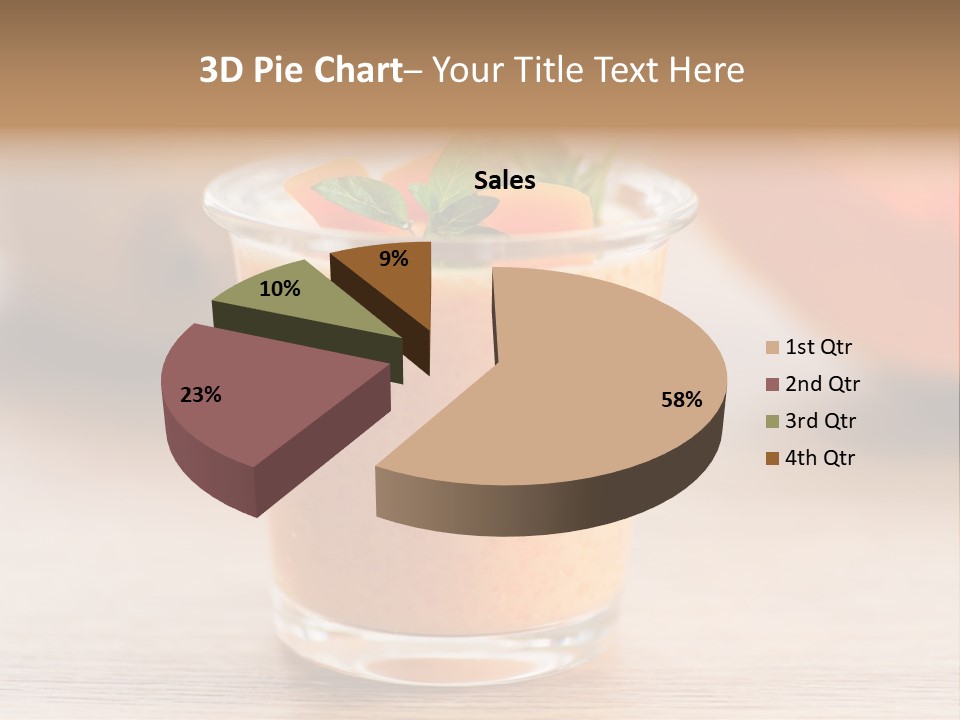 Season Garden Vector PowerPoint Template