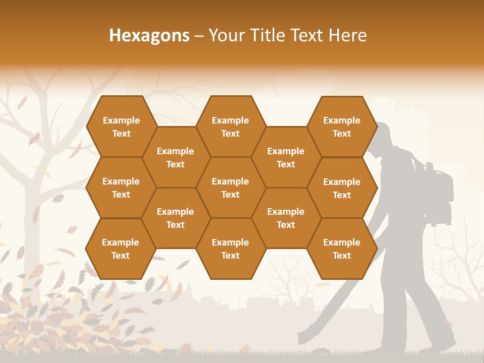 Season Garden Vector PowerPoint Template