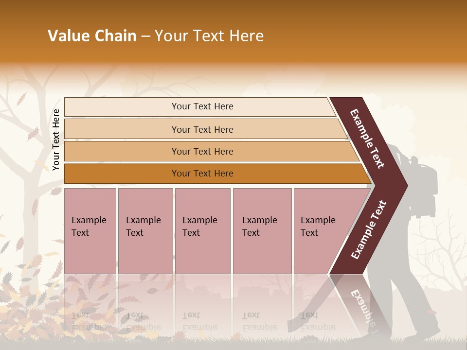 Season Garden Vector PowerPoint Template