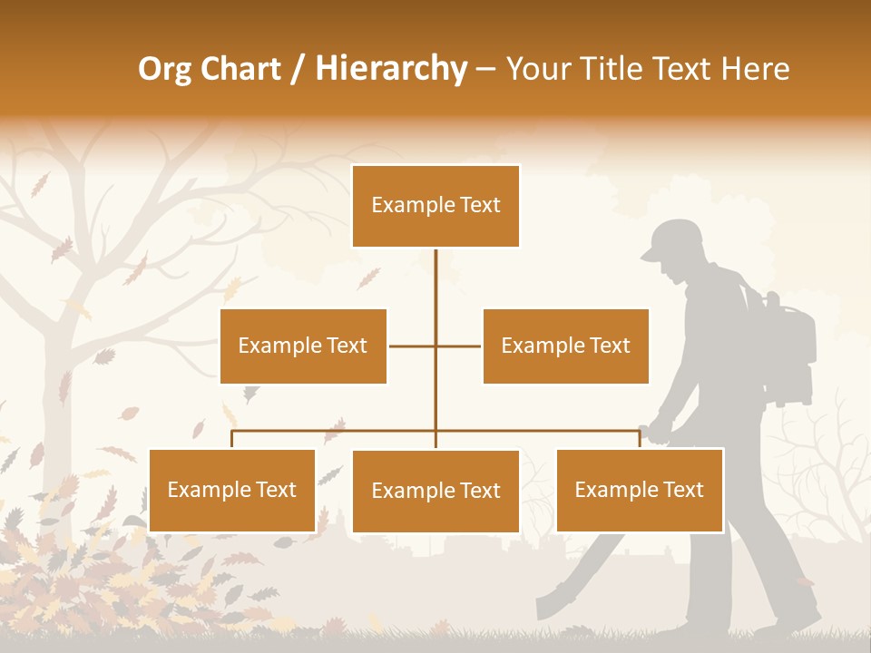 Season Garden Vector PowerPoint Template