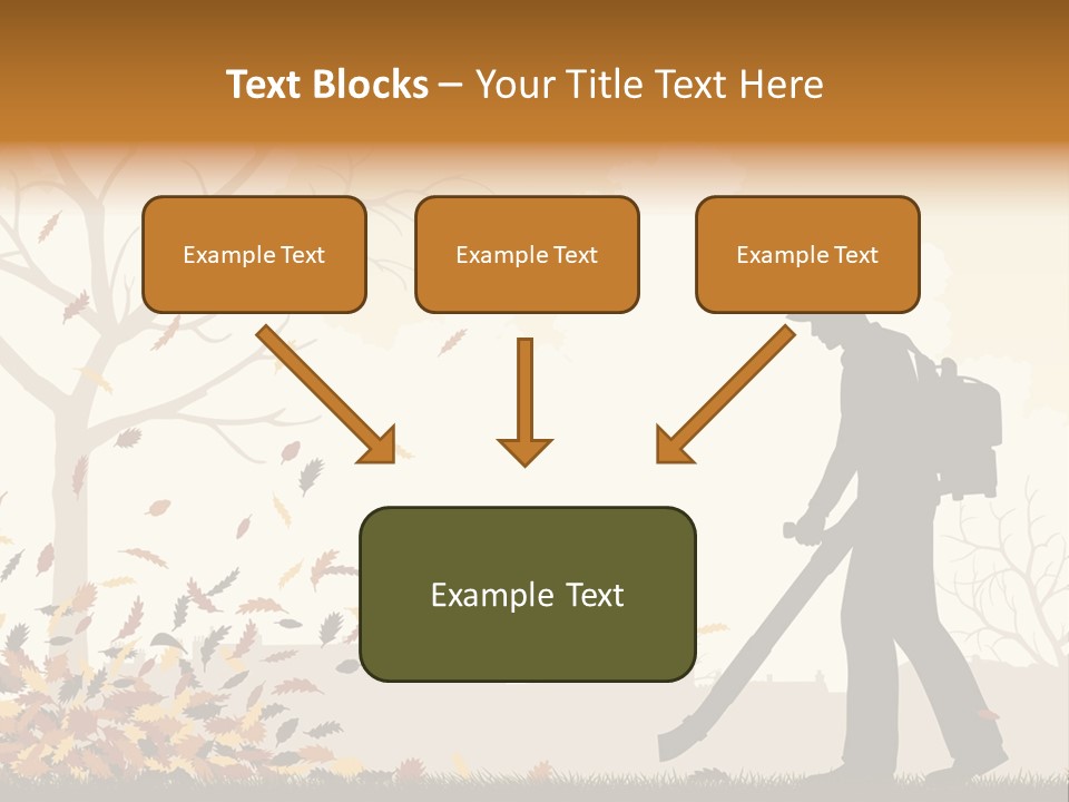 Season Garden Vector PowerPoint Template