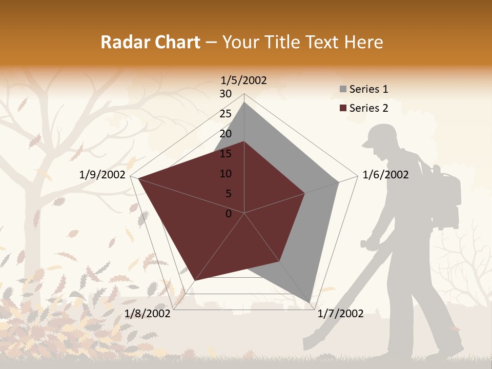 Season Garden Vector PowerPoint Template