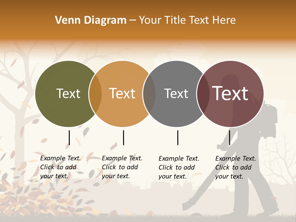 Season Garden Vector PowerPoint Template