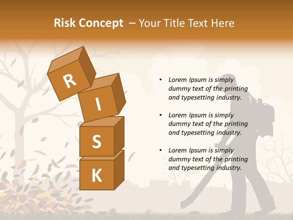 Season Garden Vector PowerPoint Template