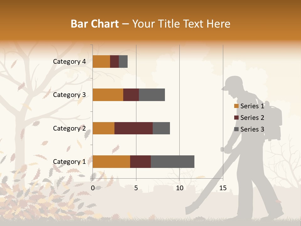 Season Garden Vector PowerPoint Template