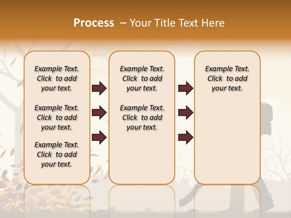 Season Garden Vector PowerPoint Template