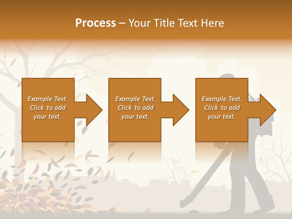 Season Garden Vector PowerPoint Template