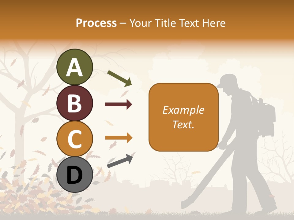 Season Garden Vector PowerPoint Template