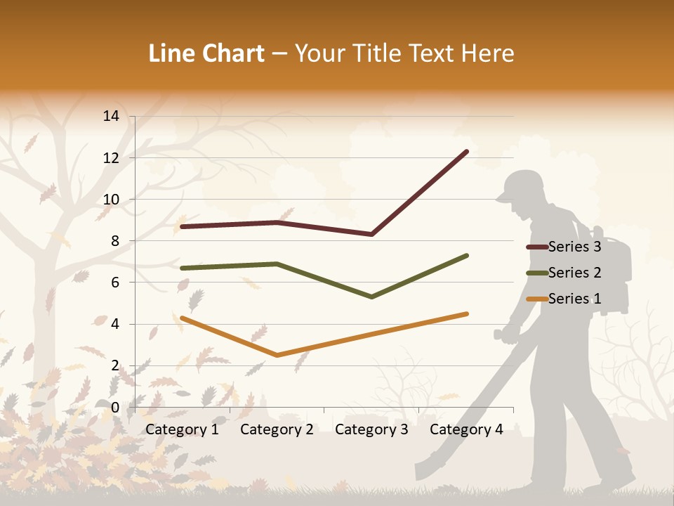 Season Garden Vector PowerPoint Template
