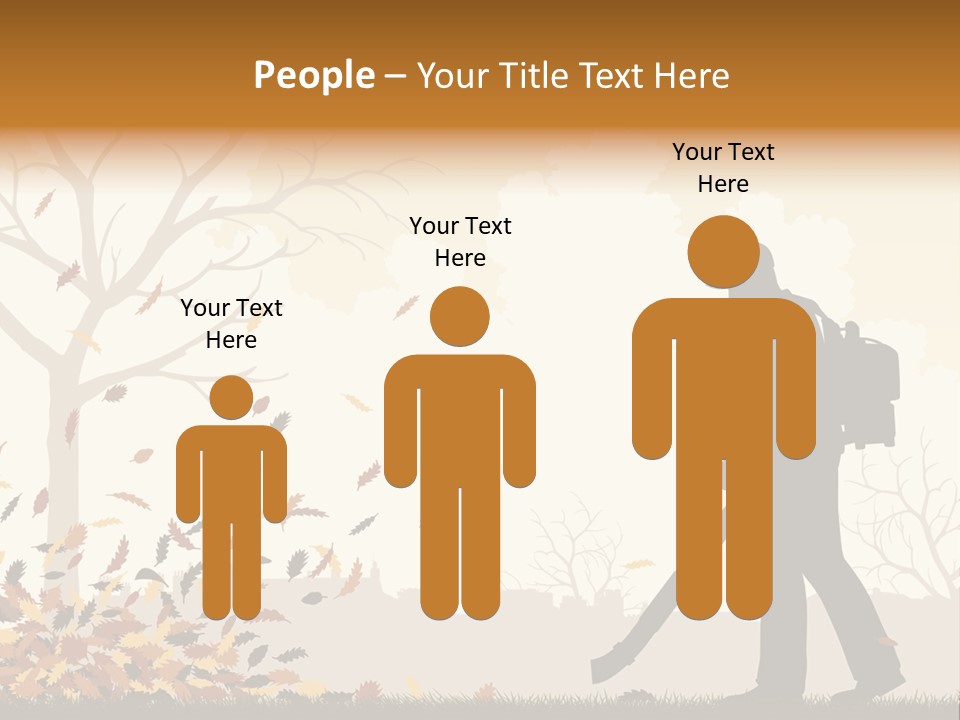 Season Garden Vector PowerPoint Template