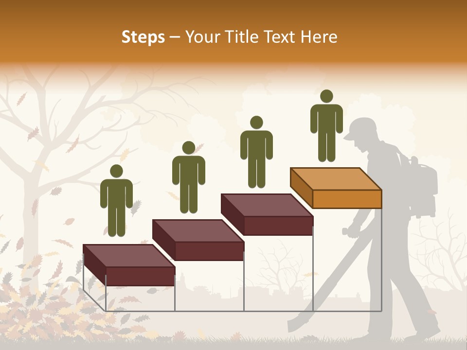 Season Garden Vector PowerPoint Template